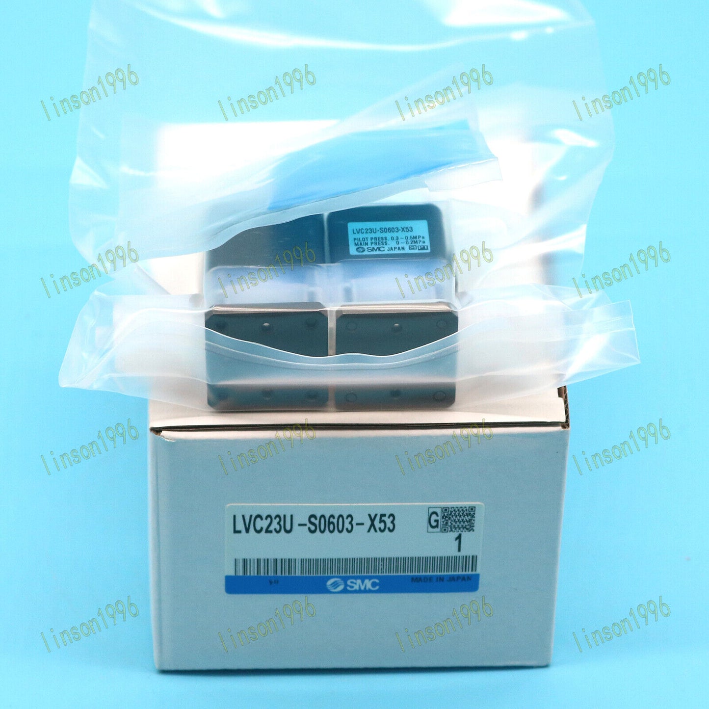 1PC SMC LVC23U-S0603-X53 High Liquid Valve - SMC