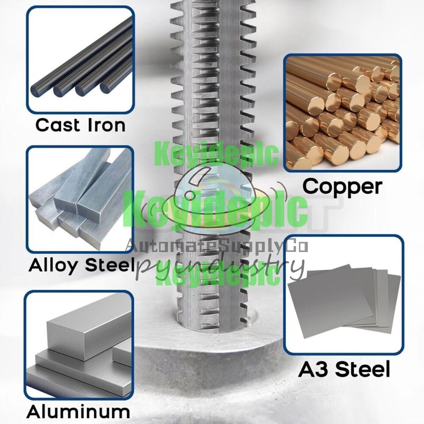 ACME 5/8"-8 Trapezoidal Tap Right Hand, HSS 5/8 x 8 Trapezoidal Thread Tap #ke