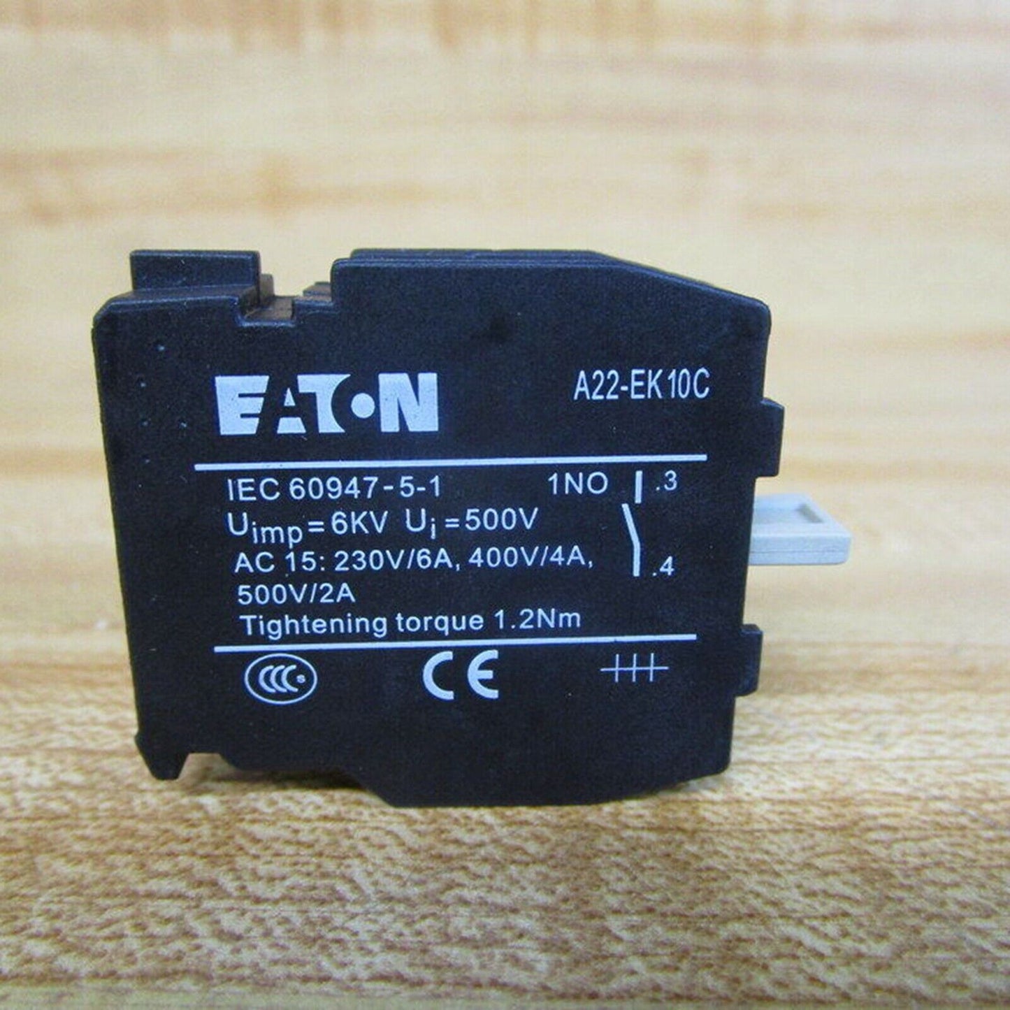 Eaton Møller A22-EK10C Switch Contact Block 20pcs New In Box - EATON MØLLER