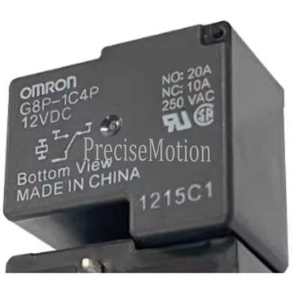 5PC Omron G8P-1C4P 12VDC Relay Quality assurance