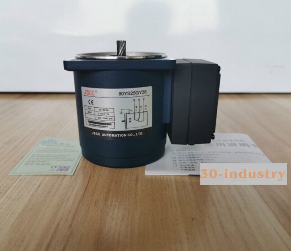 JSCC 3-Phase 380V 25W Geared Motor 80YS25GY38 for Your Needs - JSCC