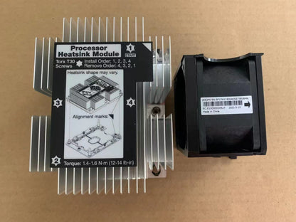 new Lenovo SR650 Heatsink 01KP655 + Fan 01KP692