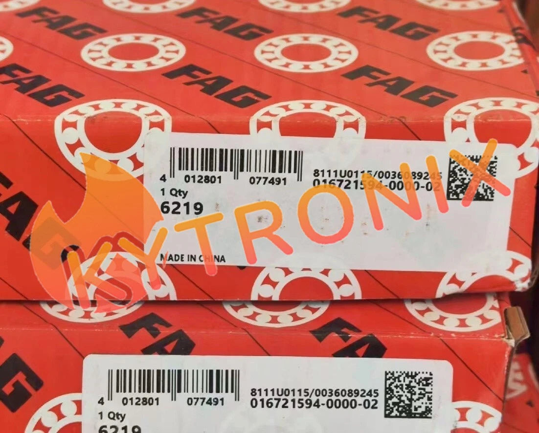 FAG 6219 deep groove ball bearing 1PCS #AT