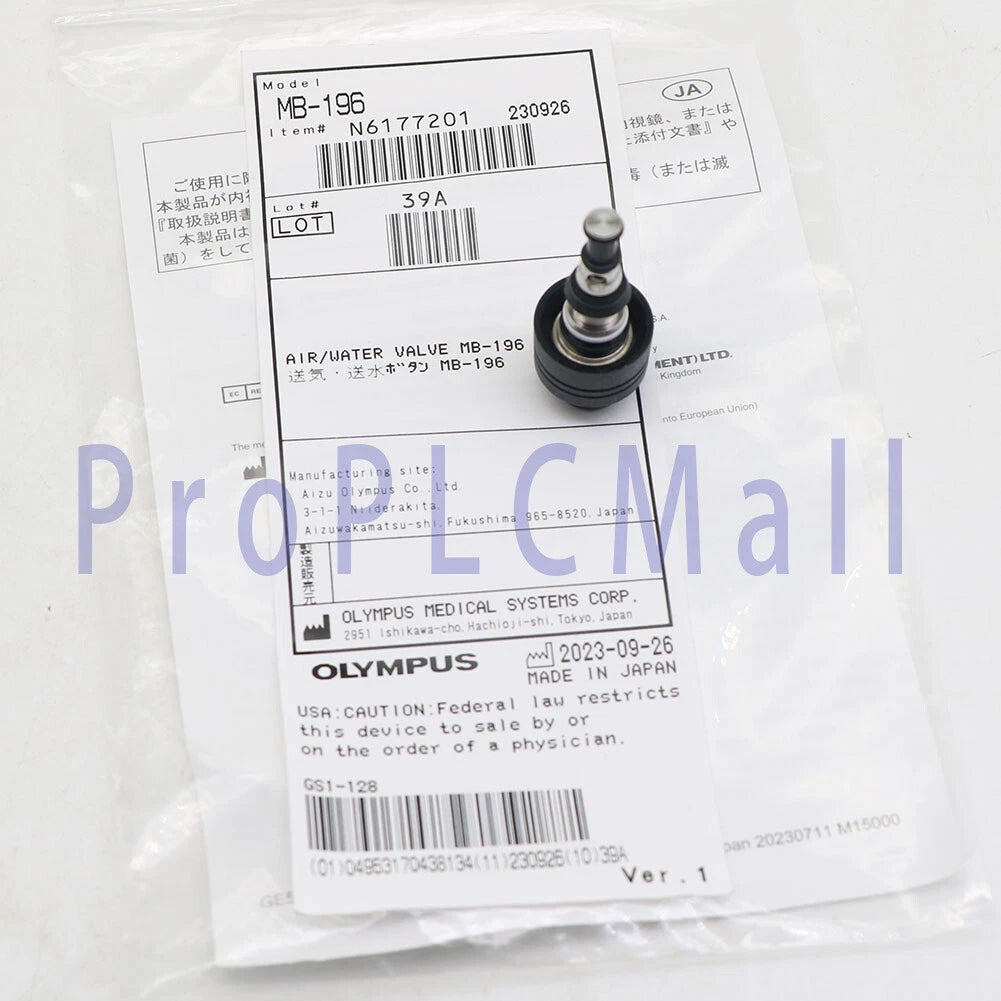 MB-196 air/water valve for 100 series flexible endoscope 1PCS x1