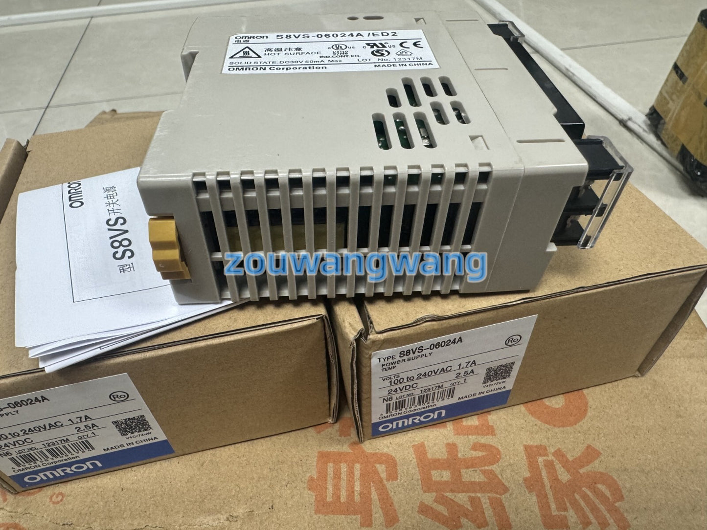 new OMRON S8VS-06024A Switching Power Supply