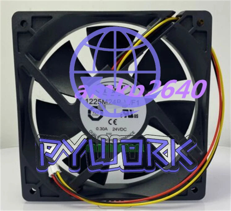 1pcs 1225M24B-WF1 FOR robot cooling fan 3pin