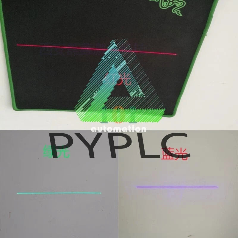 QTY:1 FOR Powell lens optical prism one-line laser red green blue violet
