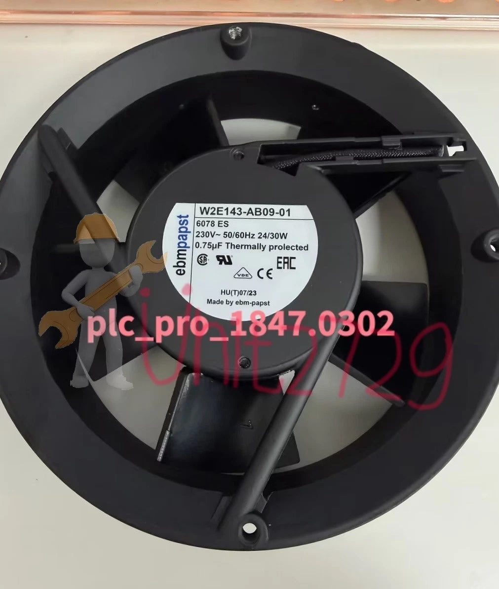 1PCS Ebmpapst W2E143-AB09-01 Cooling Fan 230V 24/30W 172*51MM Fast Delivery