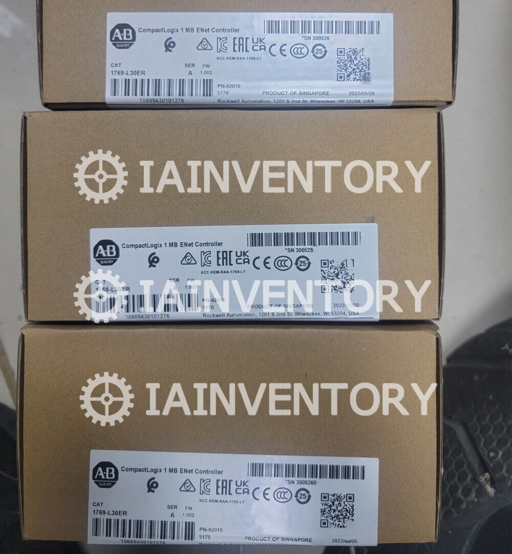 1PC New Allen Bradley 1769-L30ER Fast Next Day Air - ALLEN BRADLEY