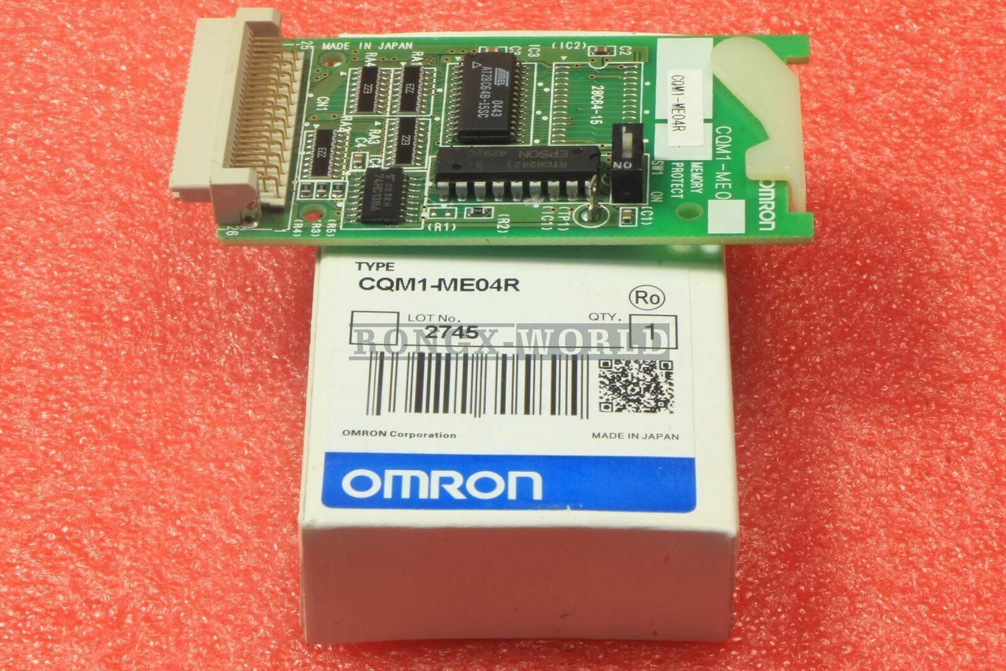 new ONE In Box Omron Programmable Controller CQM1-ME04R CQM1ME04R - OMRON