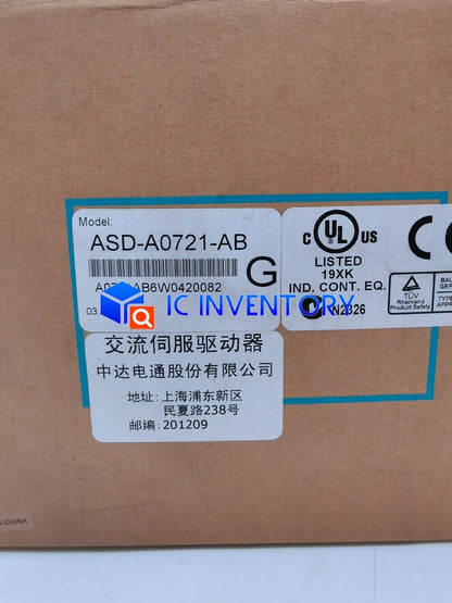 new 1pcs Delta AC Servo Drive ASD-A0721-AB - DELTA