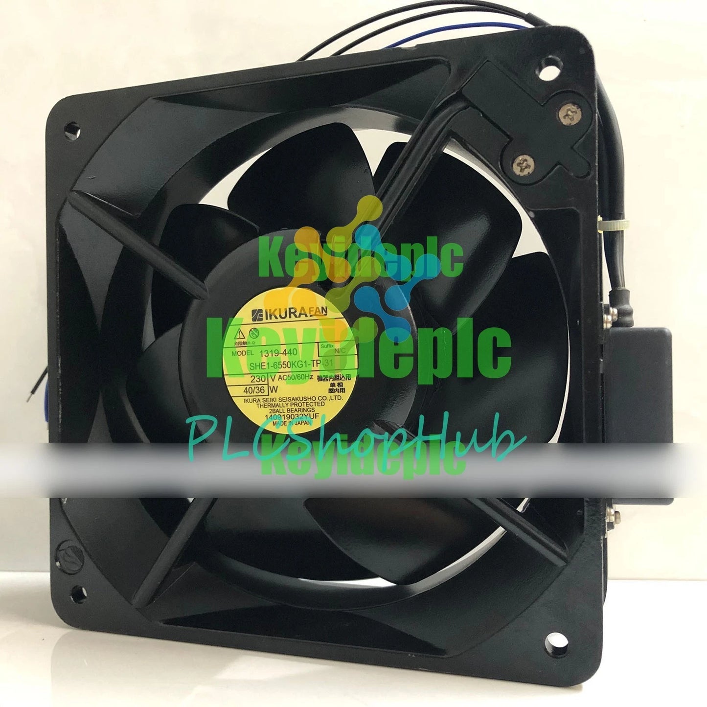 IKURA 1319-440 SHE1-6550KG1-TP-31 high temperature fan with sensor
