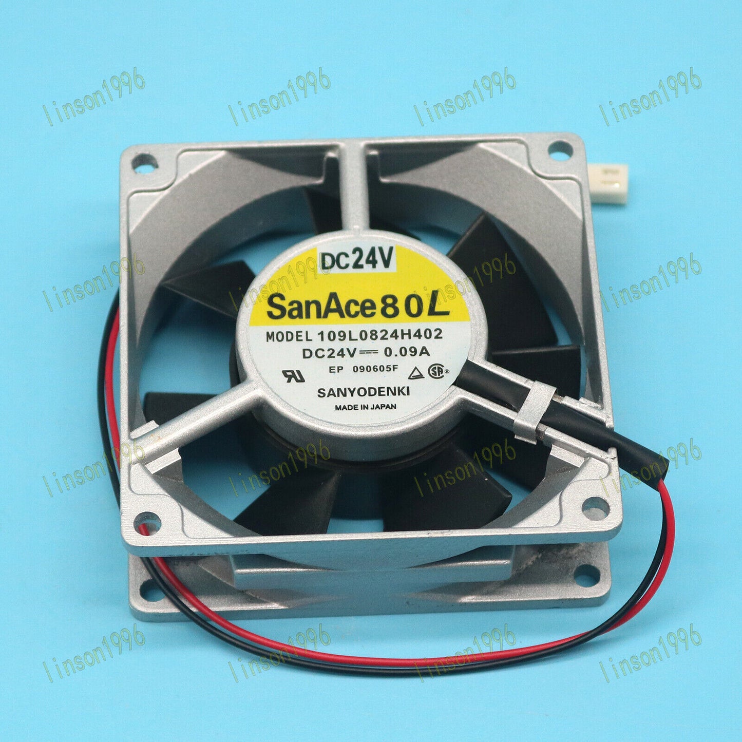 Sanyo Cooling Fan 109L0824H402 San Ace80L 24V 0.09A - SANYO