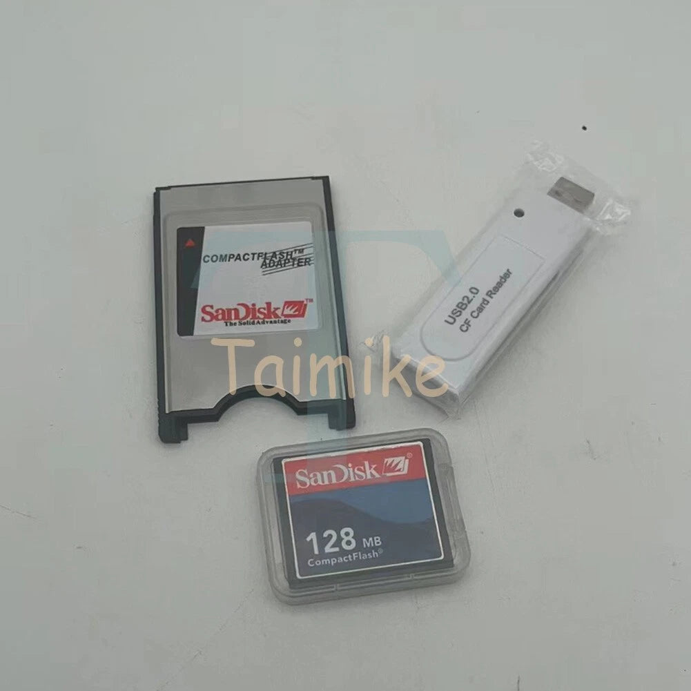 128MB/256/512/1G/2G CNC CF Compact Flash card+CF-PCMCIA Adapter+SSK reader FANUC