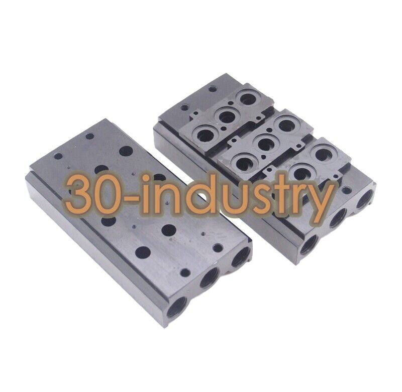 G531C017MS Solenoid Valve Base Confluence Plate - 2 to 9 Bits - KOEED