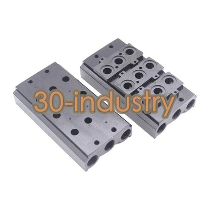 G531C017MS Solenoid Valve Base Confluence Plate - 2 to 9 Bits - KOEED