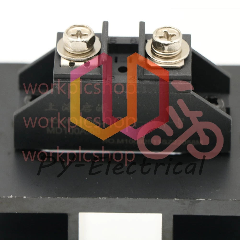 1PC Anti-reverse charge rectifier diode 100A MD100A.58 power module with heat si