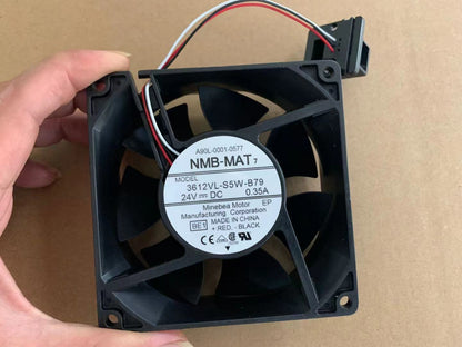 new 1PC NMB-MAT 3612VL-S5W-B79 24V 0.35A A90L-0001-0577 9CM Fanuc Fan