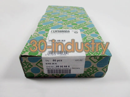 50 Pcs Box Phoenix Contact Terminal Fixture 35 N 0800886 - PHOENIX CONTACT
