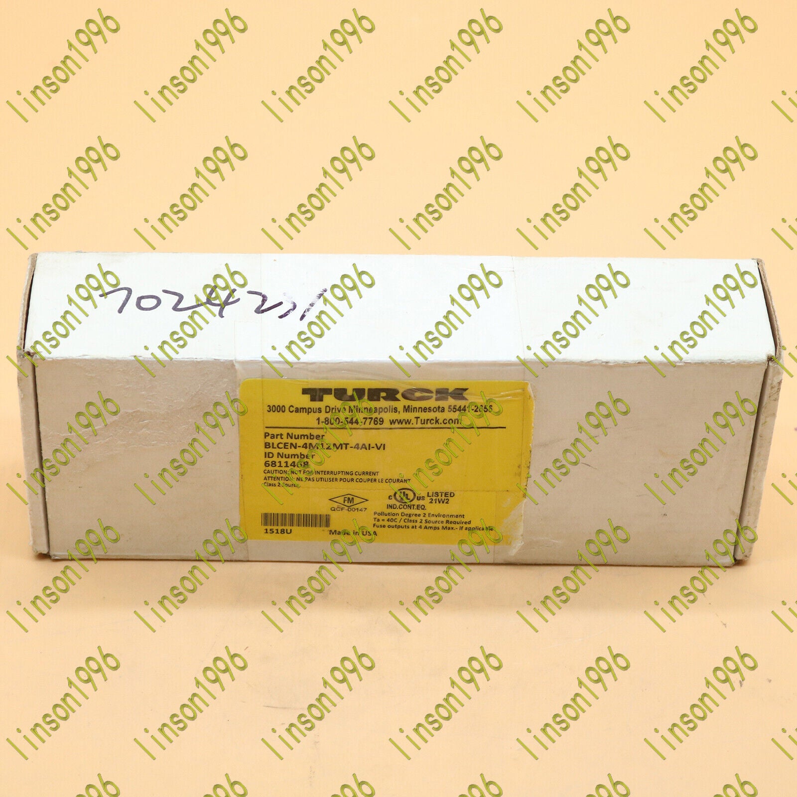 Turck BLCEN-4M12MT-4AI-VI Sensor Module - TURCK
