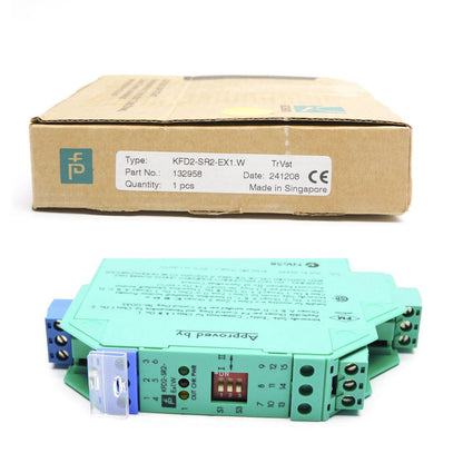 PEPPERL+FUCHS KFD2-SR2-EX1 Switch Amplifier 24V 120V 240V 2kW 90% Efficient 1000W Max Power 200W @ 24V 400W @ 120V 120W @ 240V Professional Grade Amplifier with 400W Maximum Output - PEPPERL+FUCHS