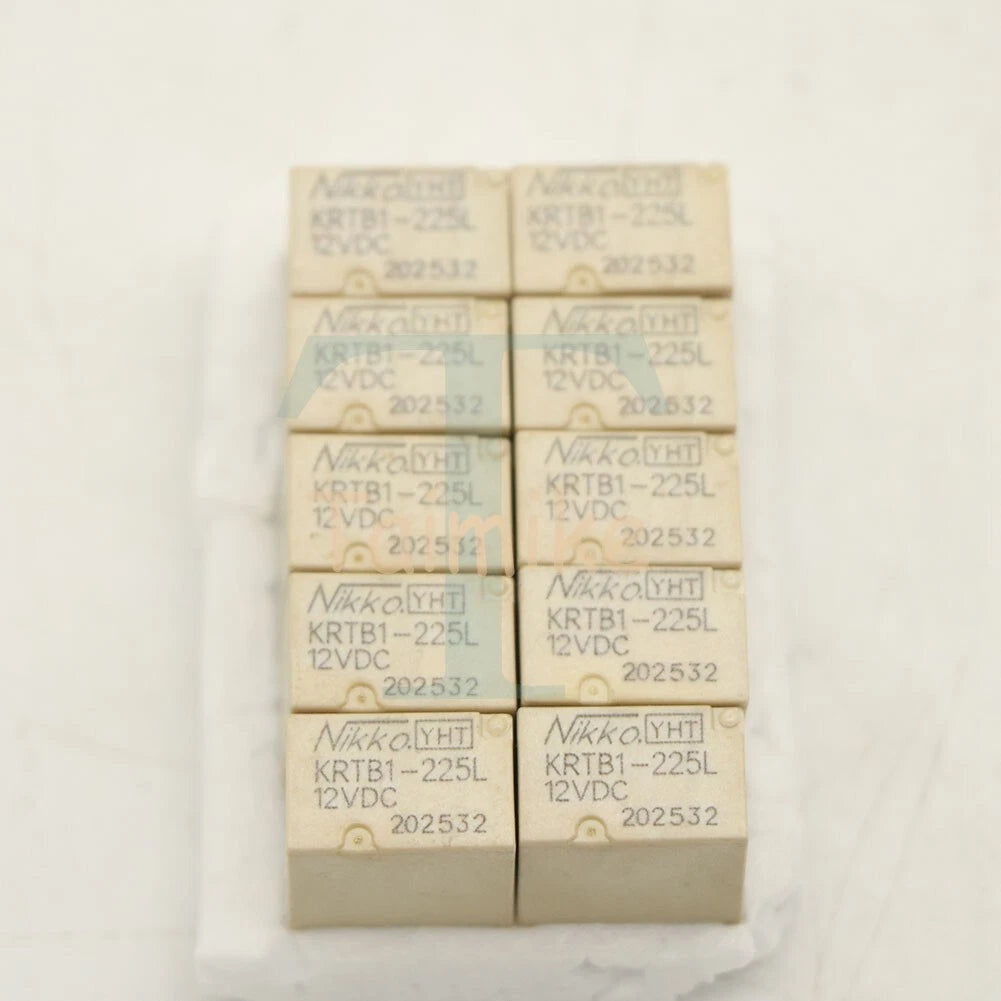 10PC Nikko KRTB1-225L TB1-225 12VDC Automotive Relay 5 Pins