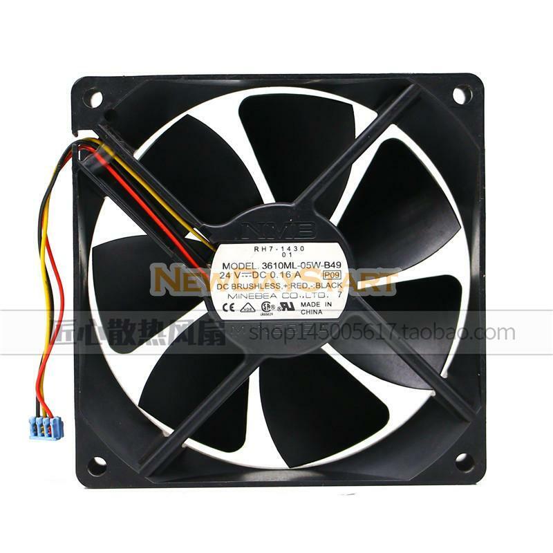 new 3610ML-05W-B49 Inverter Cooling Fan 24V 0.16A 3-wire 9025 90x90x25mm - OMRON