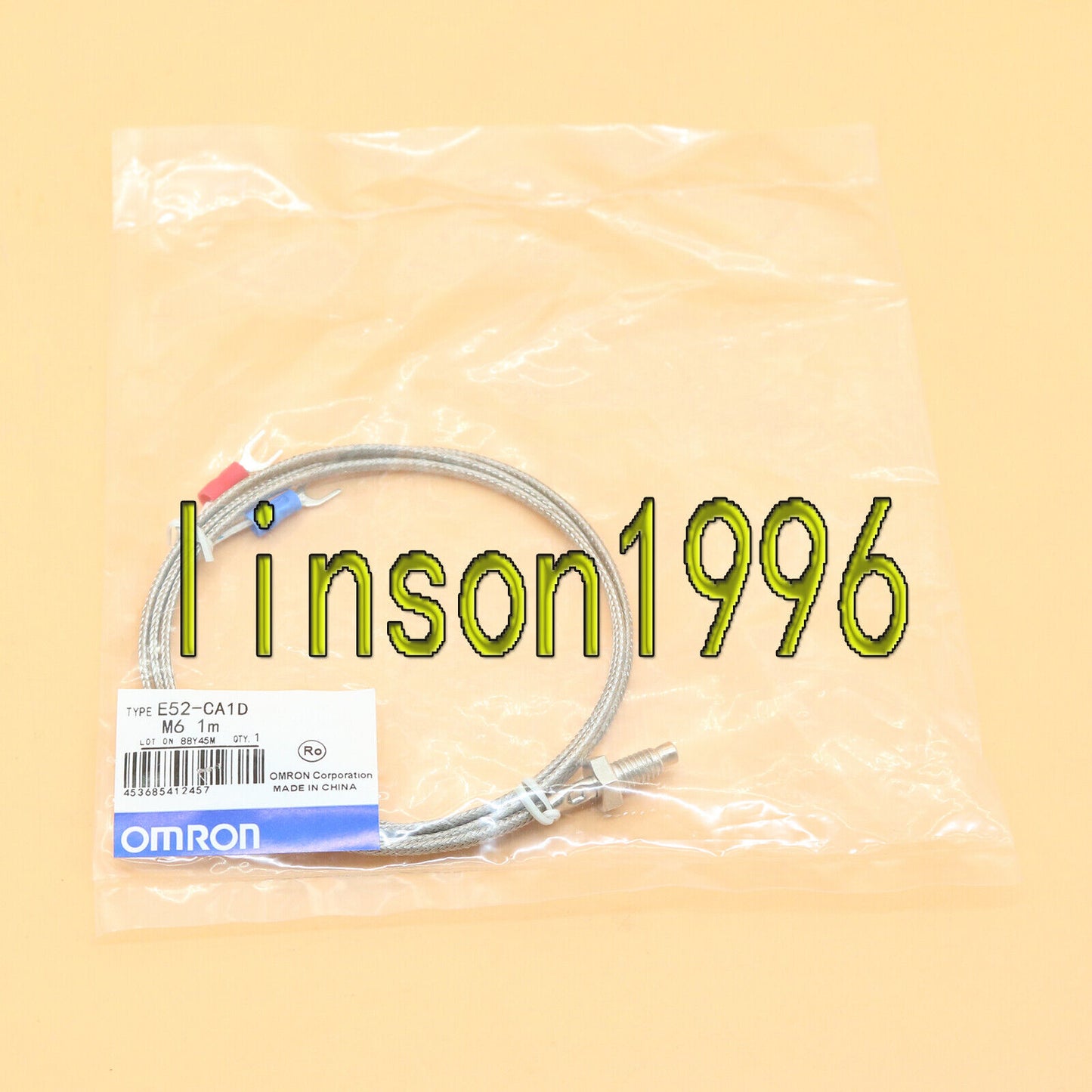 OMRON Temperature Sensor E52-CA1D M6 1M - OMRON
