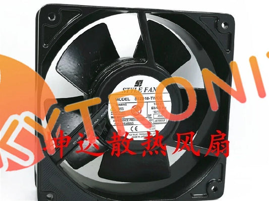 1 pcs STYLE FAN Fan S12D10-TWCS 100V 16/15W 12038 12cm All Metal Blade fan