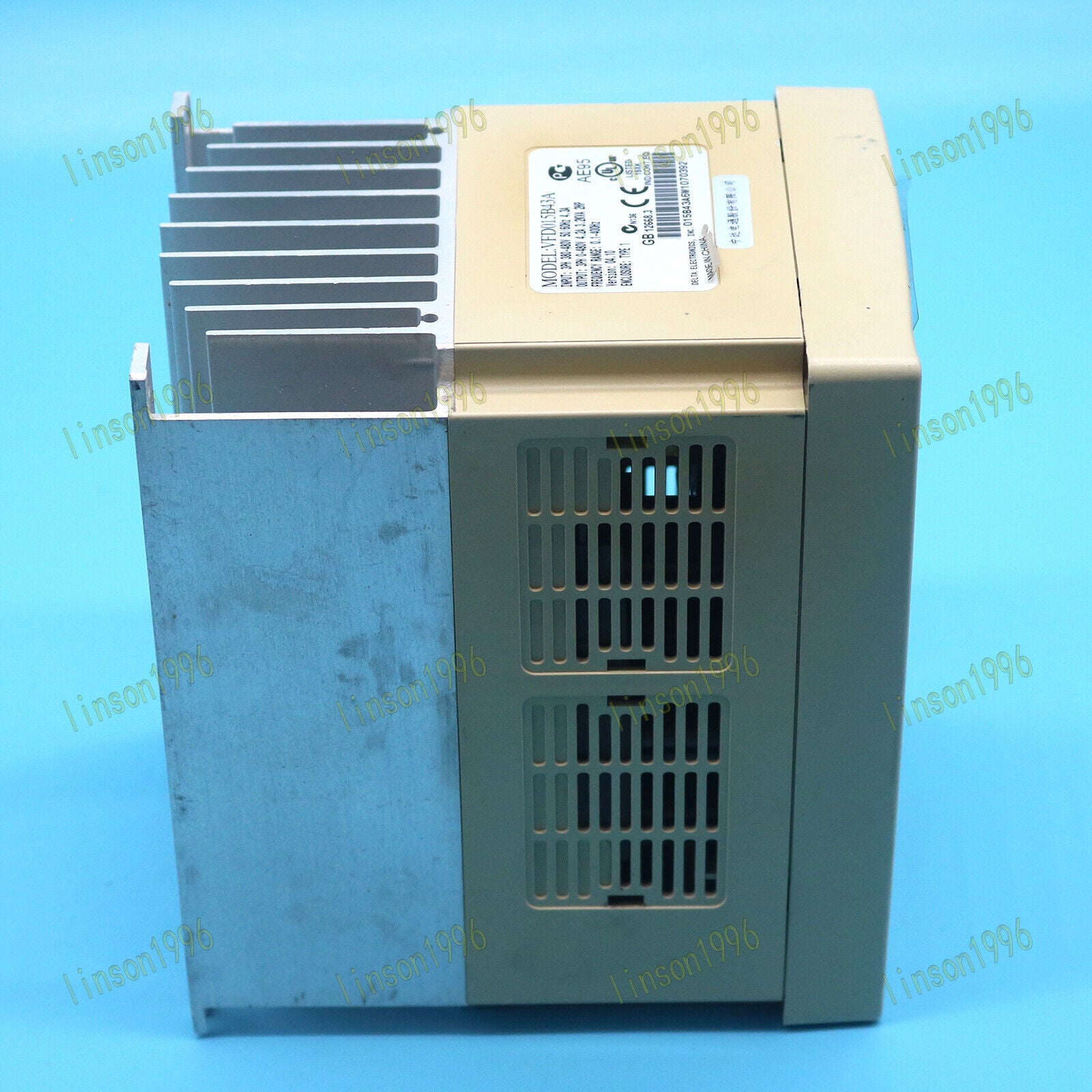 Delta VFD015B43A 380V 1.5KW Inverter - DELTA