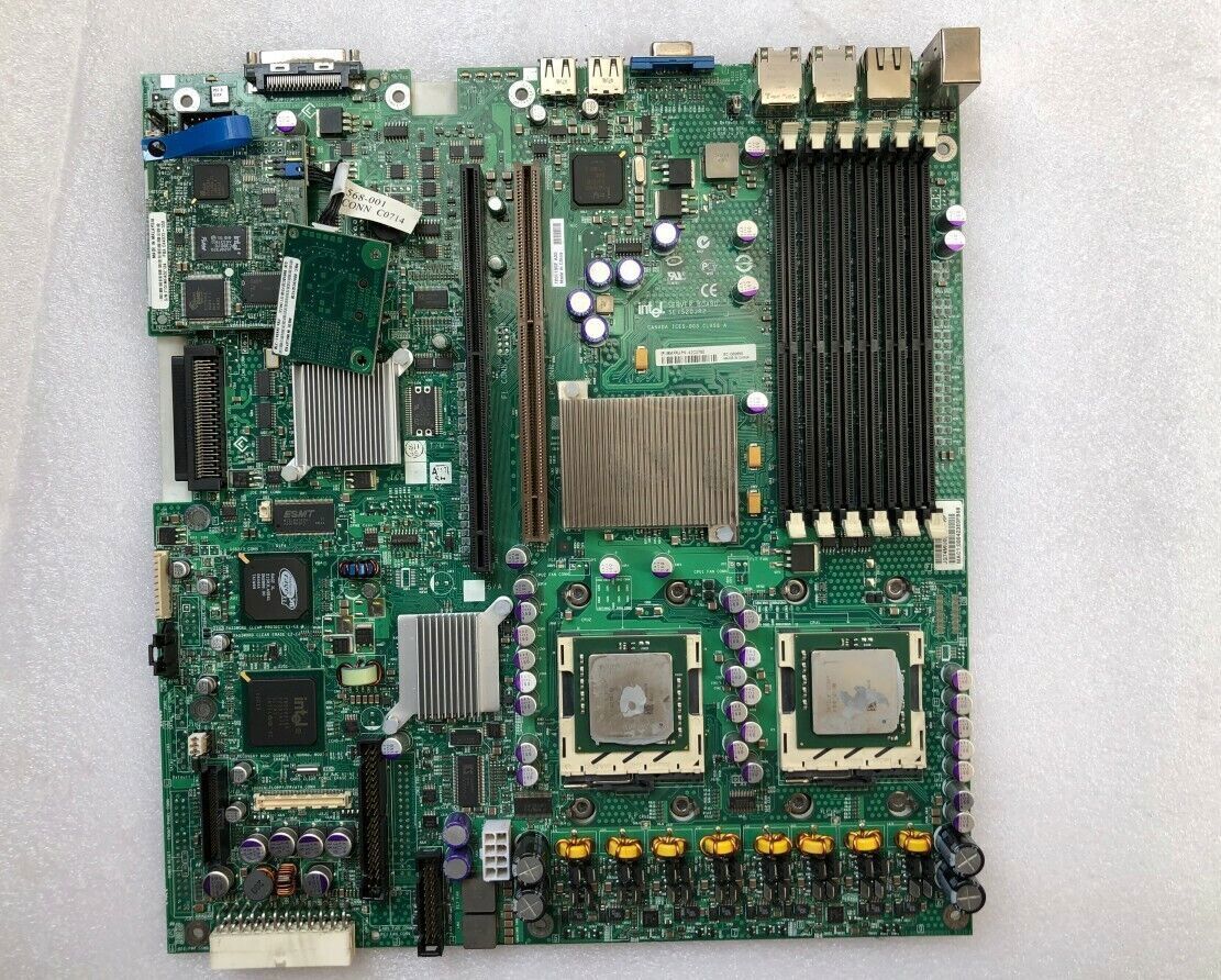 used 1pc SE7520JR2 server motherboard/