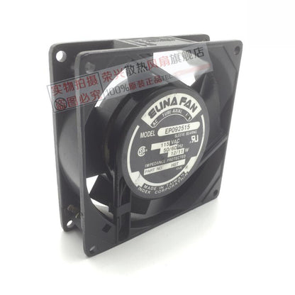 ELINA EP092515 9225 9cm AC115V 12/11W Double Ball Aluminum Frame Cooling Fan