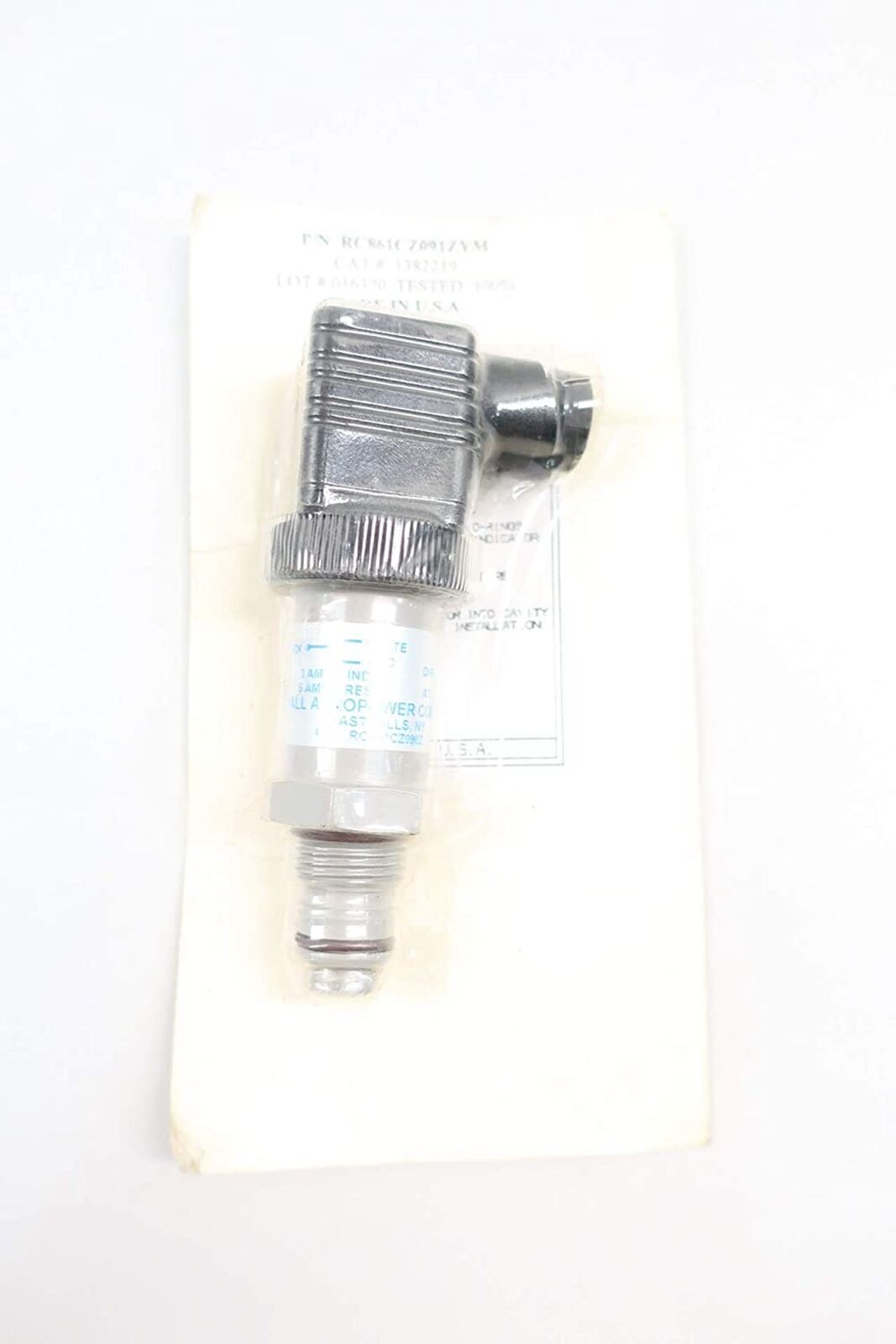 New PALL RC861CZ091ZYM Differential Pressure Switch | High-Performance Switch for Industrial Applications - PALL