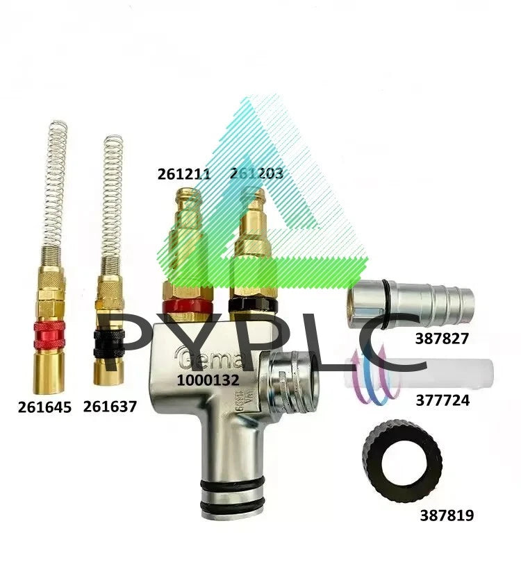387819 Threaded sleeve for Gema Optiflow IG02 Powder Injector Replacement