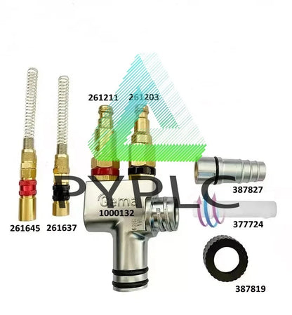 387819 Threaded sleeve for Gema Optiflow IG02 Powder Injector Replacement