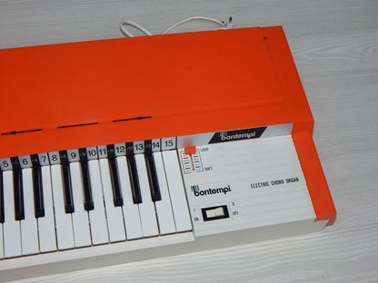 used Electric Chord Organ BONTEMPI B104 Keys Vintage - BONTEMPI