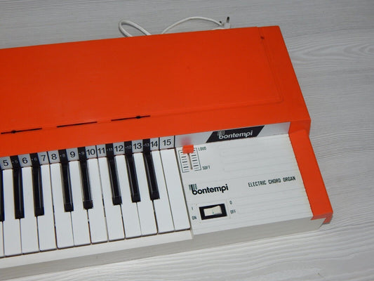 used Electric Chord Organ BONTEMPI B104 Keys Vintage - BONTEMPI