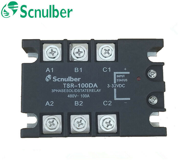 new Scnulber three-phase solid state relay TSR-100DA 480VAC 100A DC control AC - SCNULBER