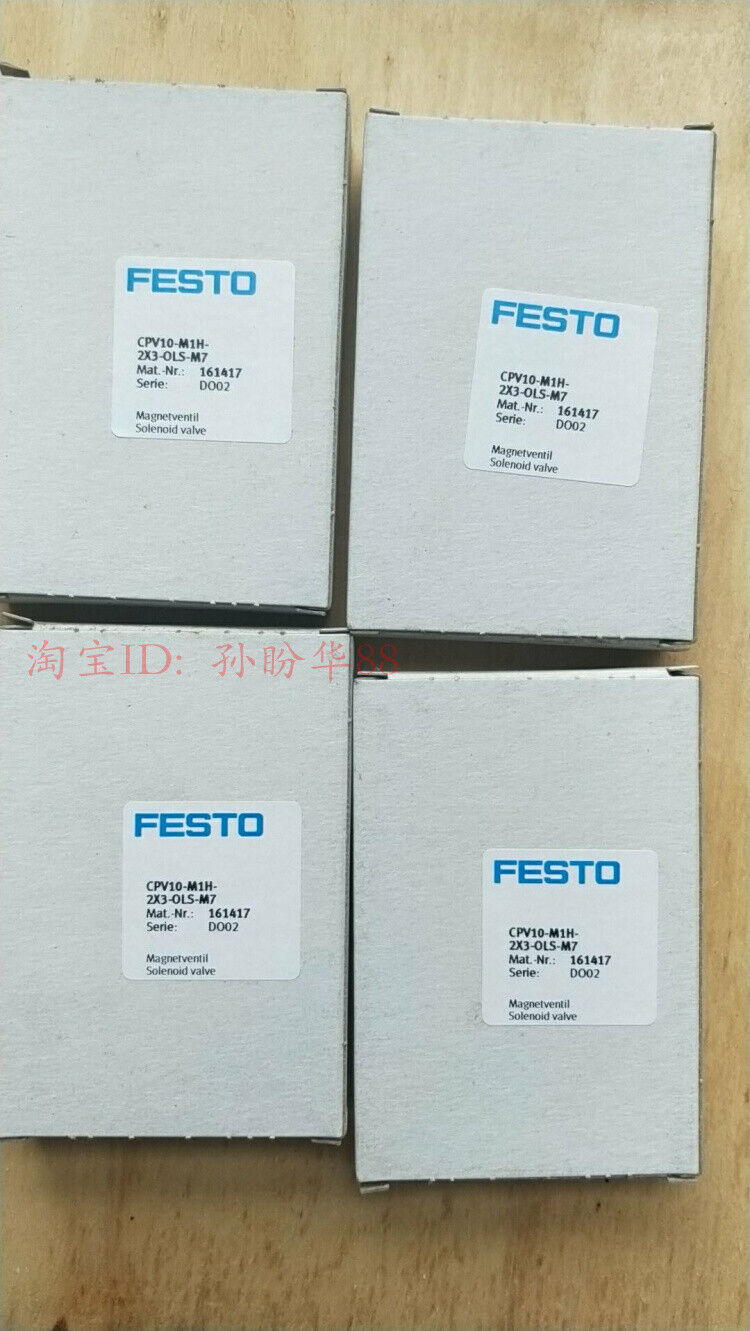 new 1 PCS FESTO Solenoid valve CPV10-M1H-2X3-OLS-M7 161417