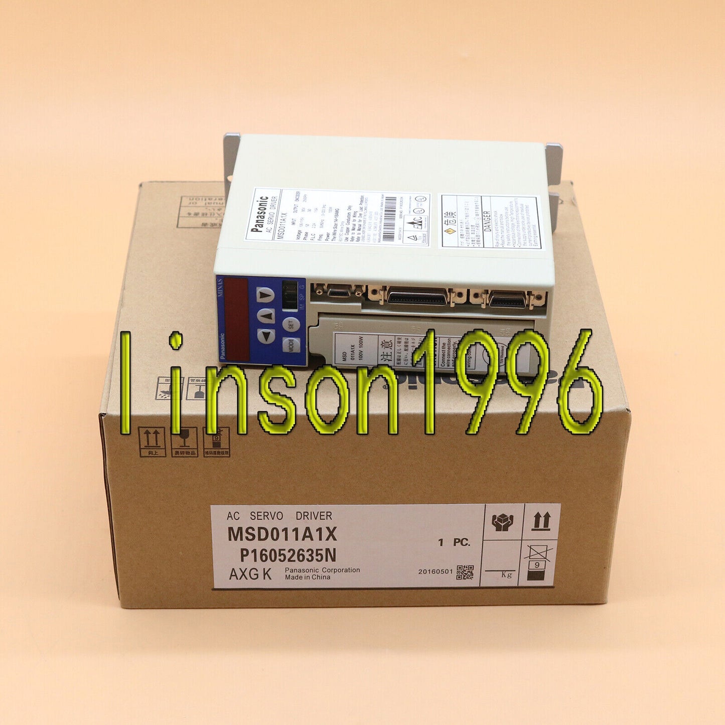 Panasonic MSD011A1XX AC Servo Driver 1PC Box - PANASONIC