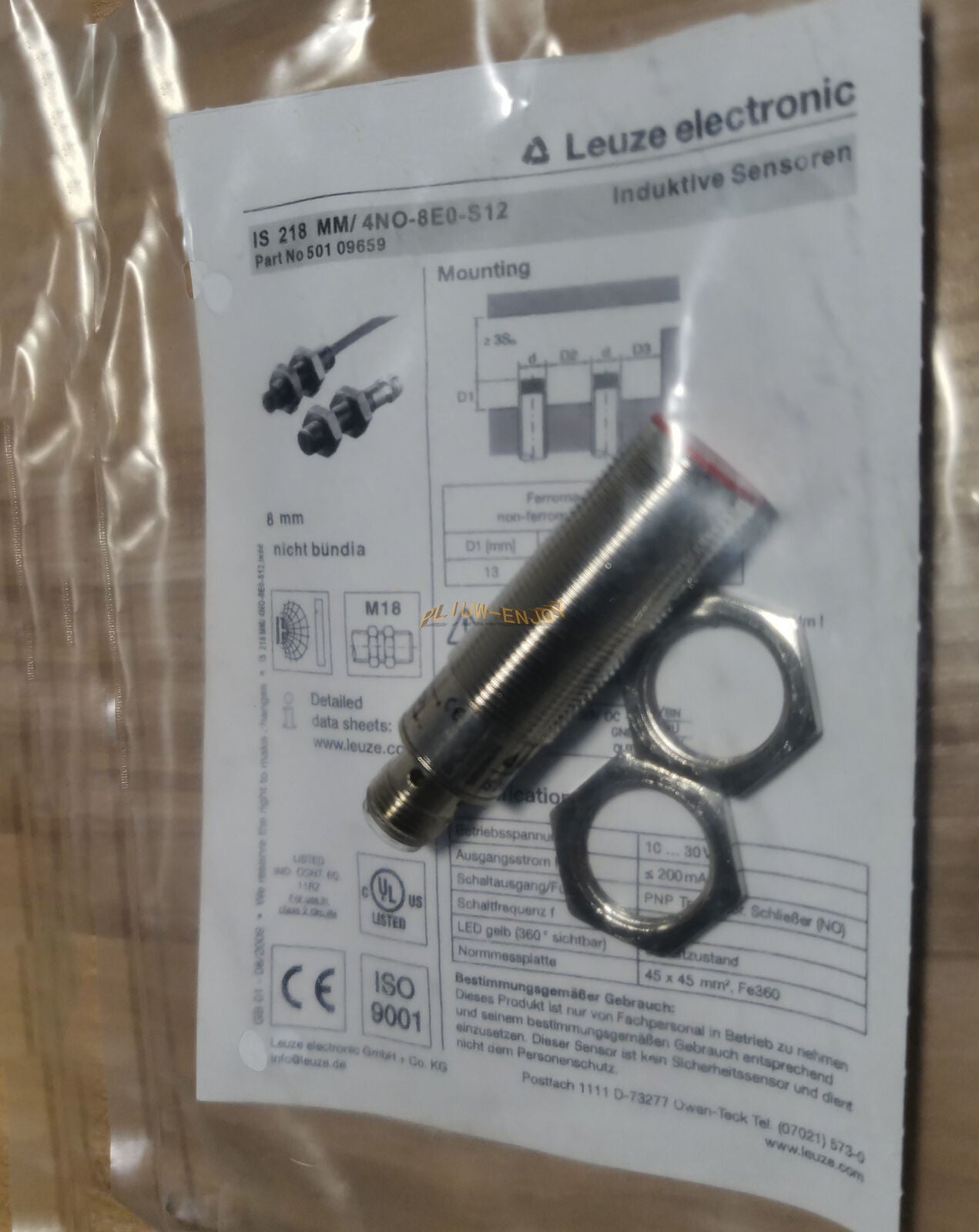 new 1PC For Leuze 218MM/4NO-8E0-S12 Sensor IS 218 MM/4NO-8E0-S12 50109701 - LEUZE
