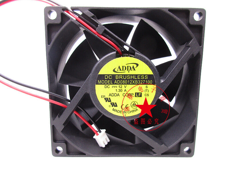 ADDA AD08012XB327100 12V 1.3A 8CM 8032 8cm inverter fan