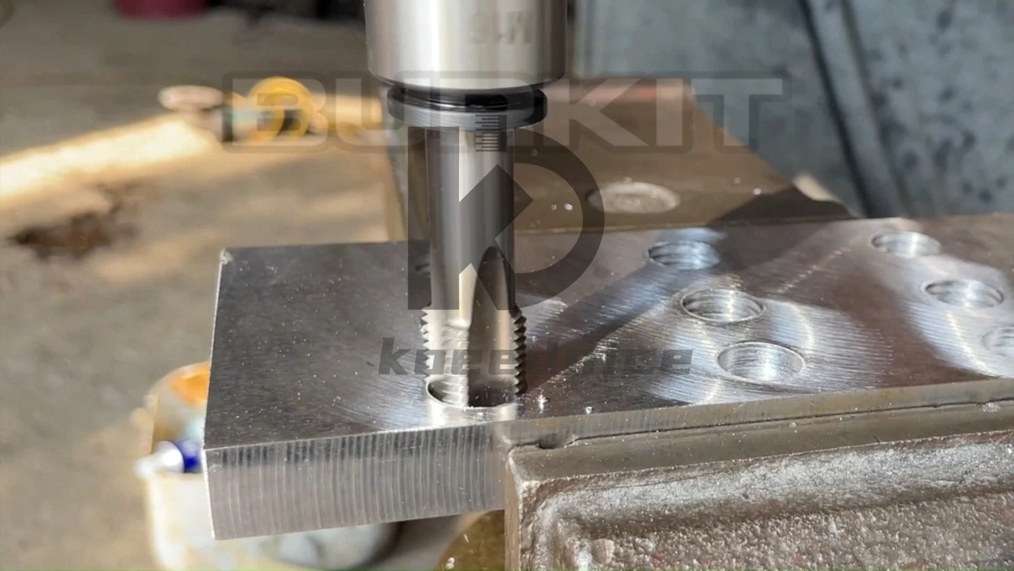 M6 X 0.75 Thread Tap Left Hand, HSS M6x0.75 Straight Fluted Machine Tap