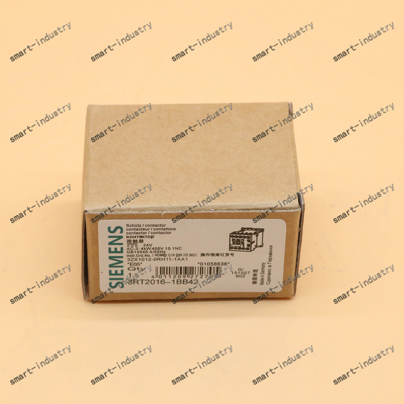 new One  SIEMENS 3RT2016-1BB42 Contactor In Box Fast Delivery