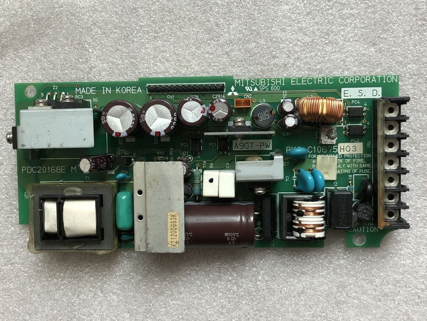 used Mitsubishi A900GOT Power Tested In Good Condition - MITSUBISHI
