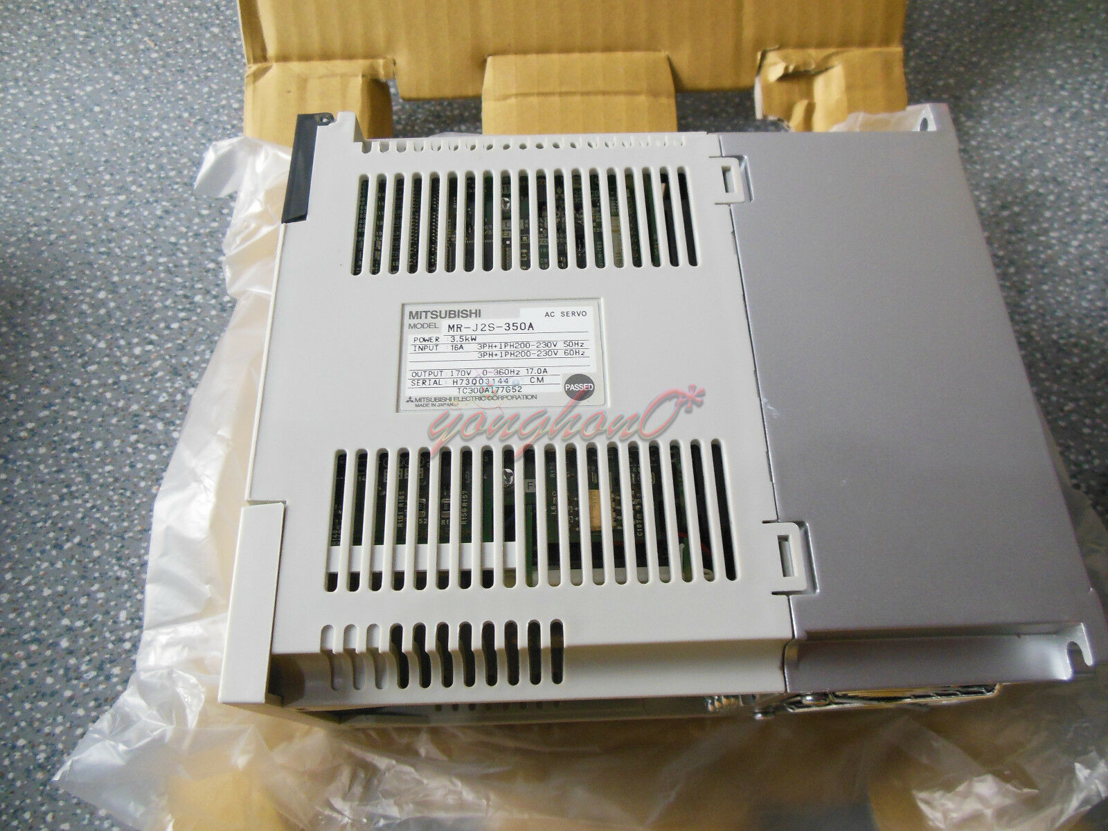 new ONE Mitsubishi Servo Driver MR-J2S-350A - MITSUBISHI HEAVY INDUSTRIES