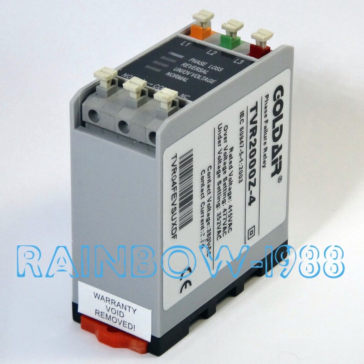 new Anti harmonic 3-phase power supply protector phase sequence relay TVR2000Z-4 - UNKNOWN VENDOR