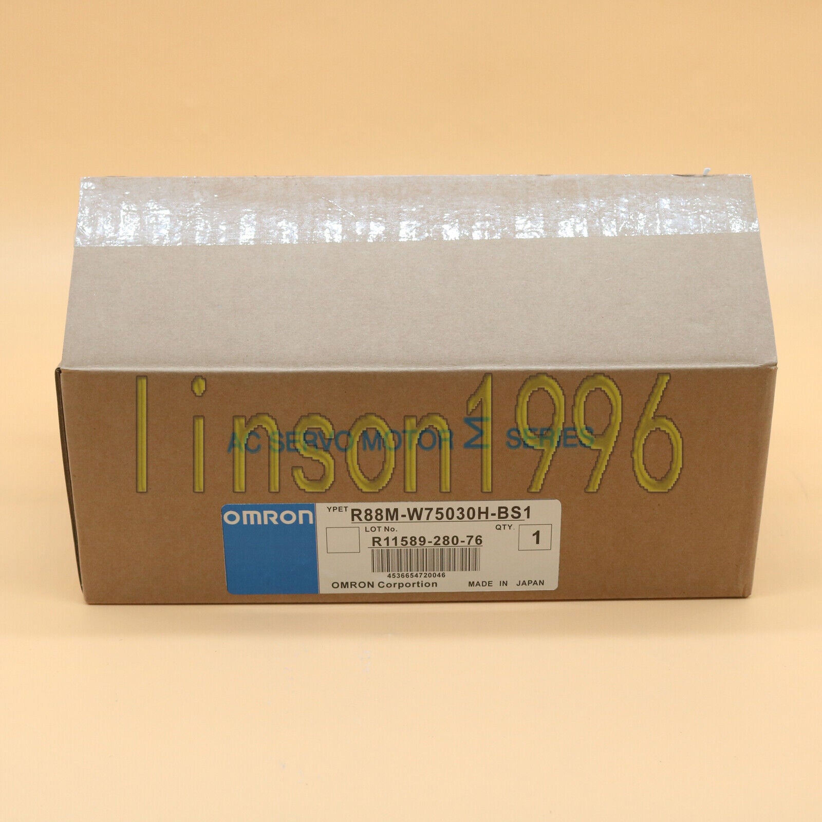 Omron Servo Motor R88M-W75030H-BS1 - OMRON