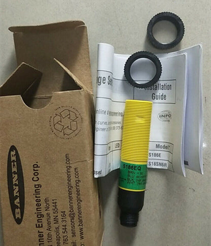 1PC BANNER Photoelectric Sensor S186EQ - BANNER