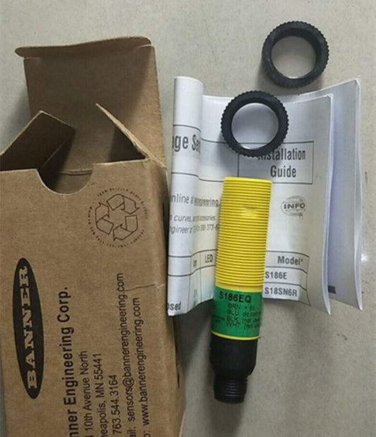 1PC BANNER Photoelectric Sensor S186EQ - BANNER